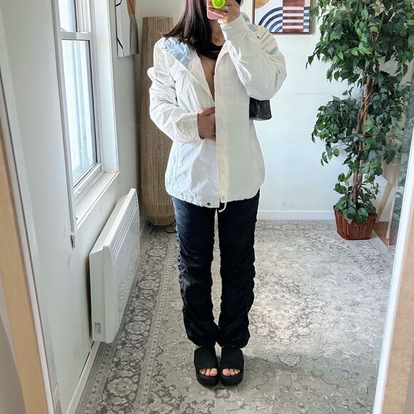 Columbia White blue gorpcore jacket - Picture 1 of 5
